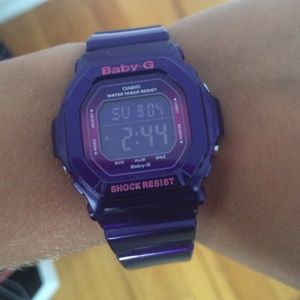 Baby G Purple and Pink Shock Resistant Watch