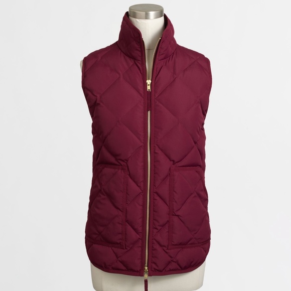 J. Crew Outerwear - ISO J Crew Red Currant Vest XS