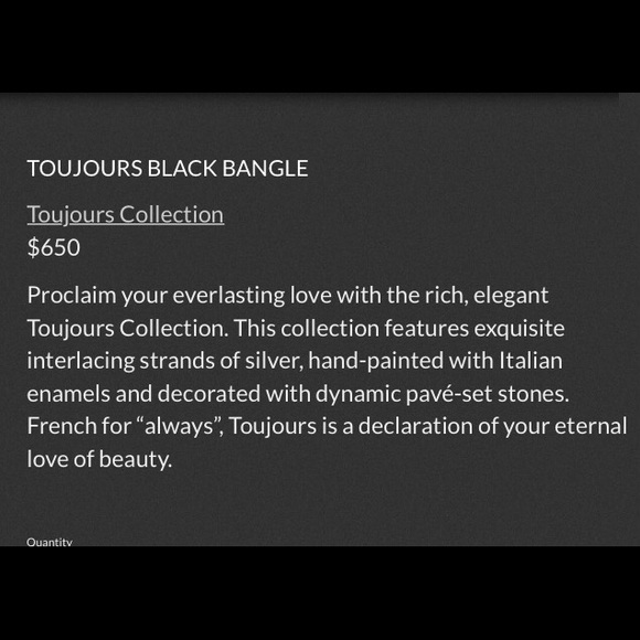 Authentic Belle e toile collection bracelet