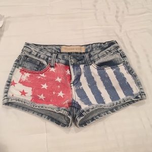 Jean shorts
