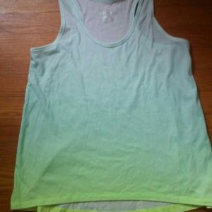 NWOT ombre racerback tank