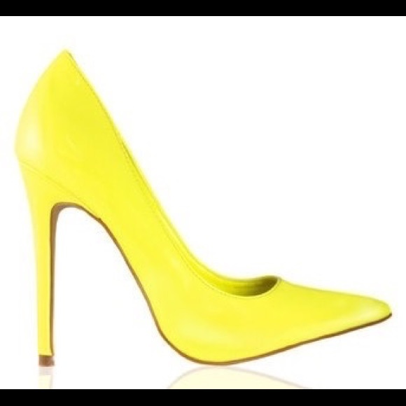 Shoe Republic neon heel