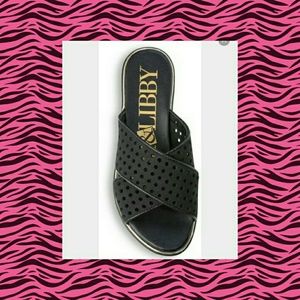 Sam & Libby black sandals