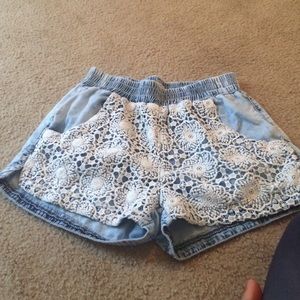 Charlotte Russe jogger shorts, worn a FEW times!!