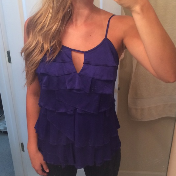 BCBG maxazria dressy blouse