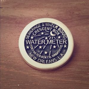 New Orleans Water Meter Pendant