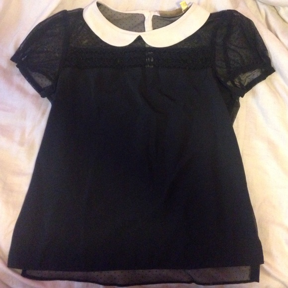 Peter Pan collar blouse!