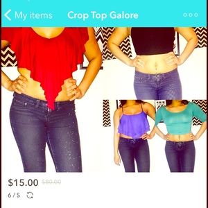 Crop Top Galore❤️