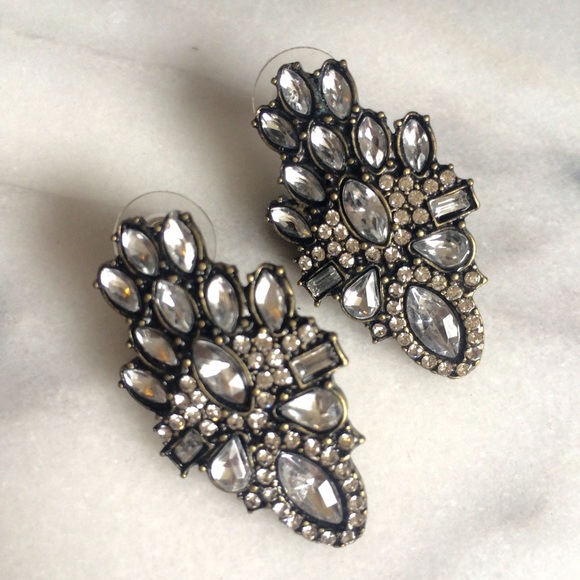 Baublebar Crystal Statement Earrings