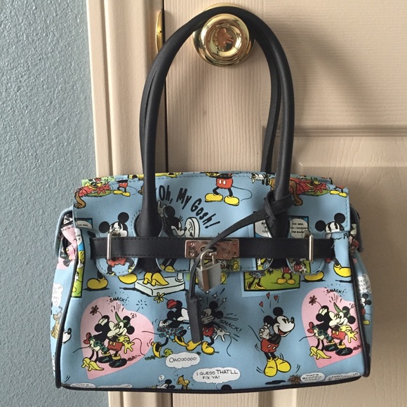 💕🐭Disney vintage comic print purse👜✨