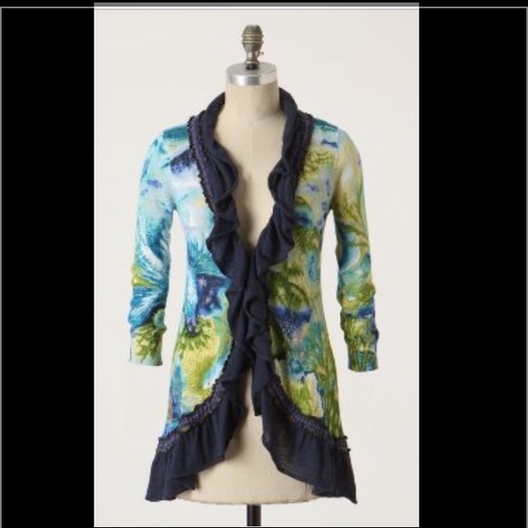 Anthropologie Sweaters - ‼️Sale‼️Anthropologie Seahorse cardigan