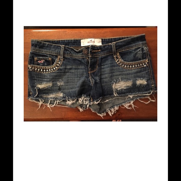 Hollister denim shorts