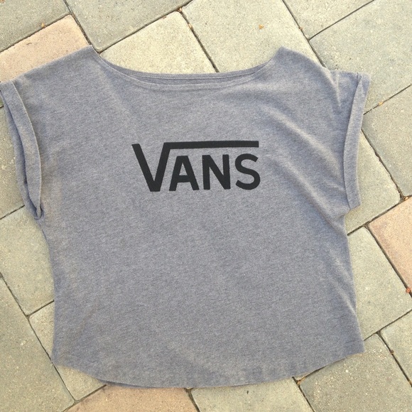 crop top vans crop top vans