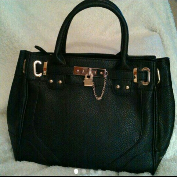 Just Fab black purse - Picture 1 of 4