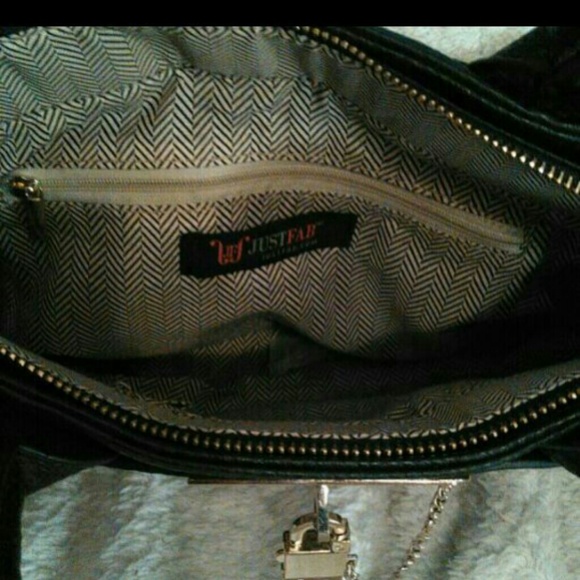 Just Fab black purse - Picture 3 of 4