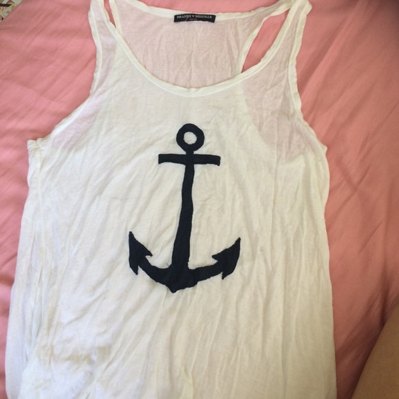 Brandy Melville anchor tank top