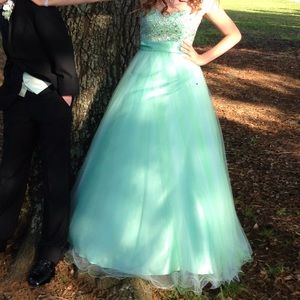 Mint Prom Dress