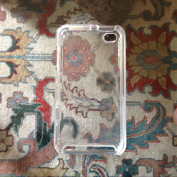 iPod touch 4g clear plastic snap-on case