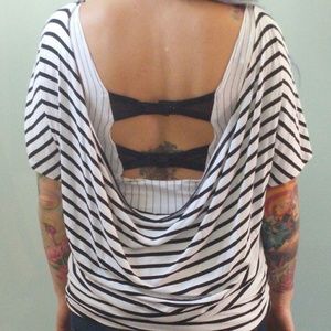 Alice and Olivia striped top