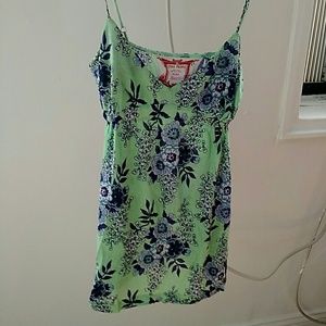 Free people printed tank camisole