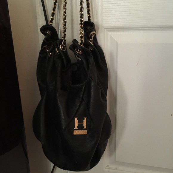 Perfect black halston heritage bag!