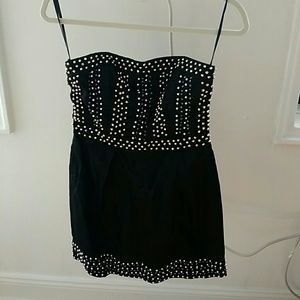 French Connection strapless dress