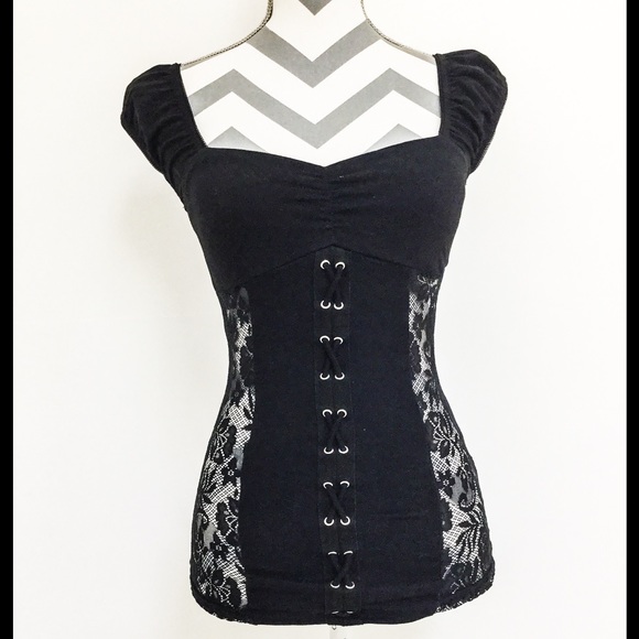 Made for me 2 Look Amazing Tops - Sweetheart Knit Top - NWOT