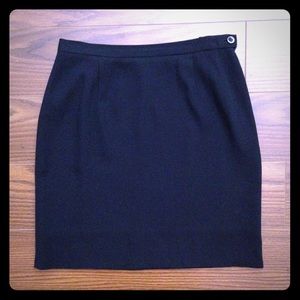 Jones New York Black Mini Skirt