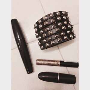 Studded Black Bracelet