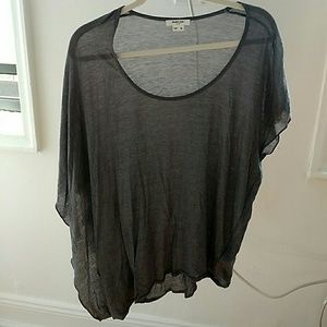 Helmet Lang asymmetrical tee