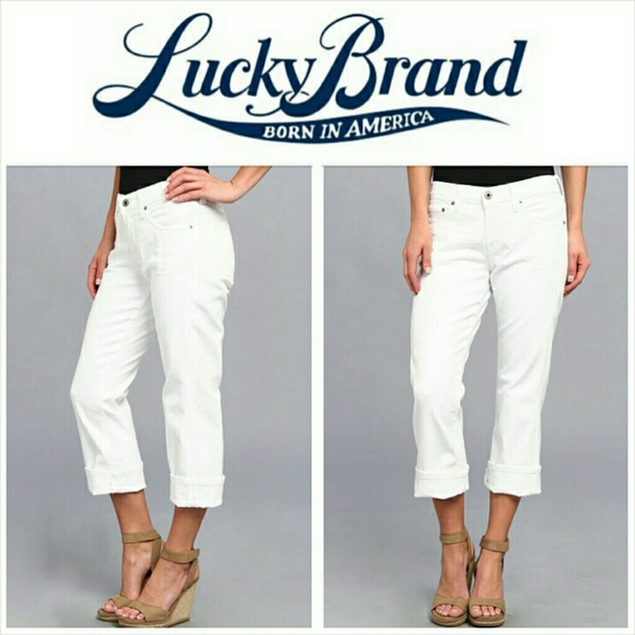 Lucky Brand Denim - SALE! NWT Lucky White Denim Capris