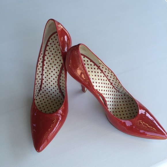 BCBGirls Red Patent Pump