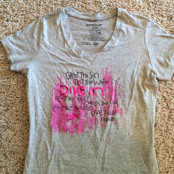 Speedo Woman's shirt with swim and dive print