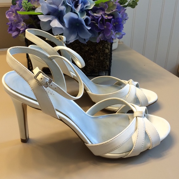 White pumps
