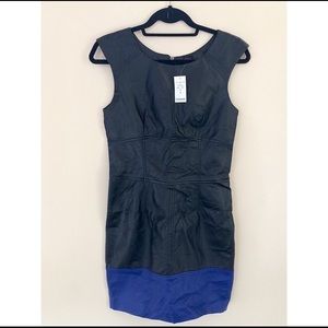 Bebe leatherette dress