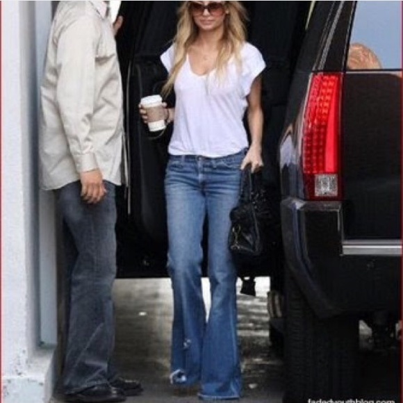 CITIZENSofHUMANITY Hutton wide leg denim jeans 24 - Picture 1 of 4