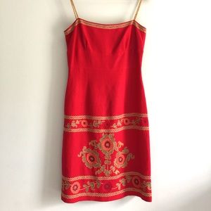 Gorgeous summer dress with lost of appliqué detail