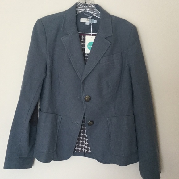 Boden button Down Blazer Jacket sz 6