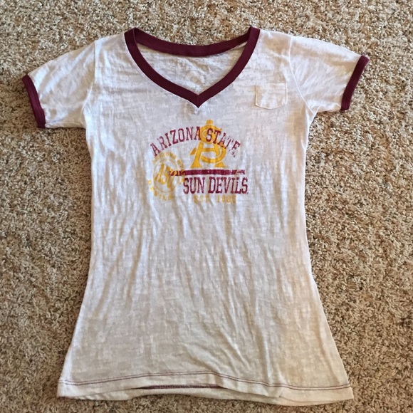 ASU Sun Devils Arizona state university Vneck