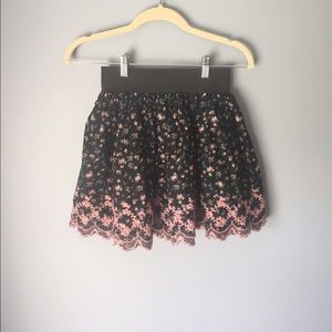 Floral skirt