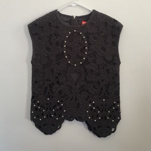 MANOUSH appliqué vest top