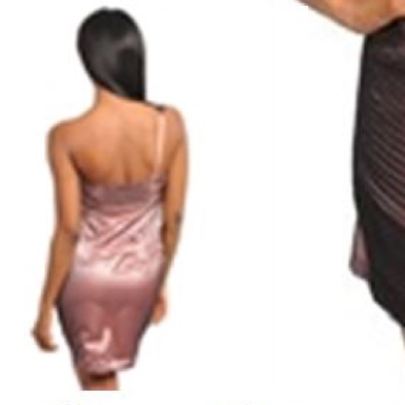 👑Black and Rose  Dress - Large (Clearance) - Picture 4 of 4