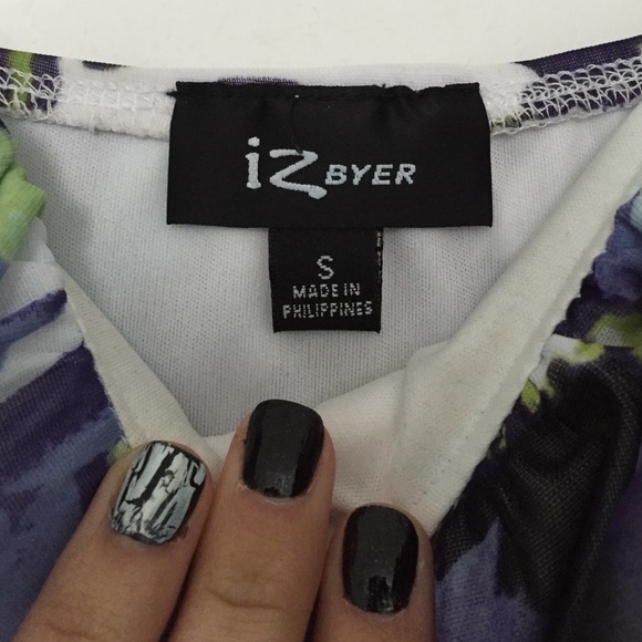 Blue, Green and Purple dress - Picture 2 of 2