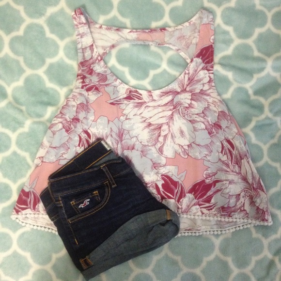 Hollister Dark Wash Shorts