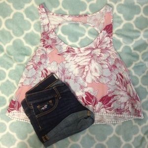 Hollister Dark Wash Shorts