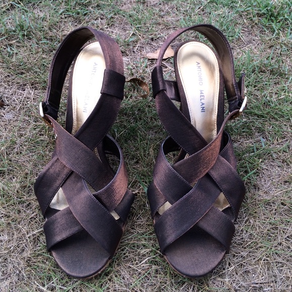 Antonio Melani shimmer heels.