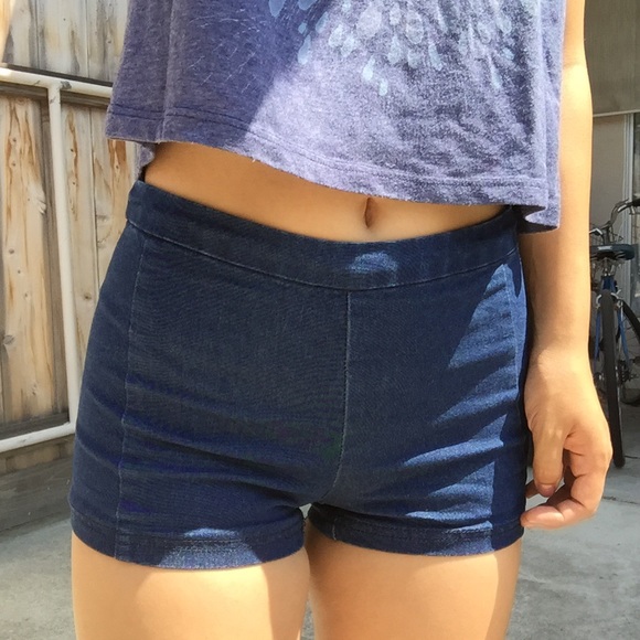 Like American Apparel Denim Hot Pants