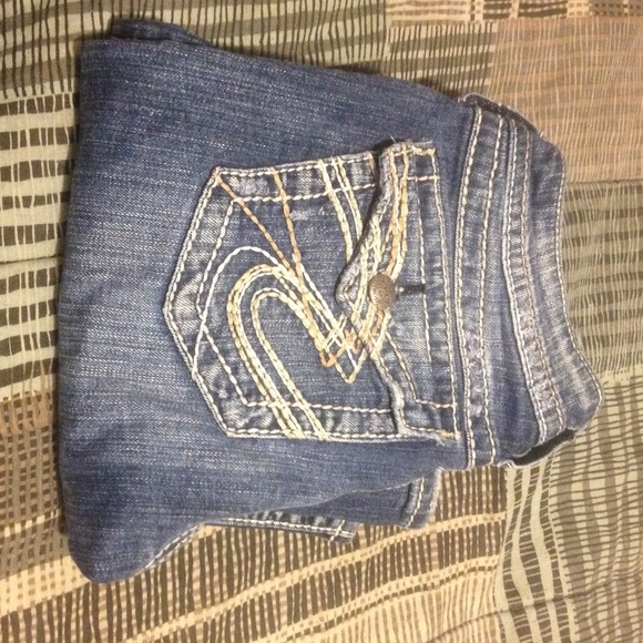 Silver jeans