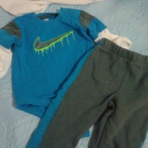 Baby boy nike onside with sweat pant, matching set