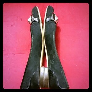 Gucci Flats Pretty Black🌹made in Italy